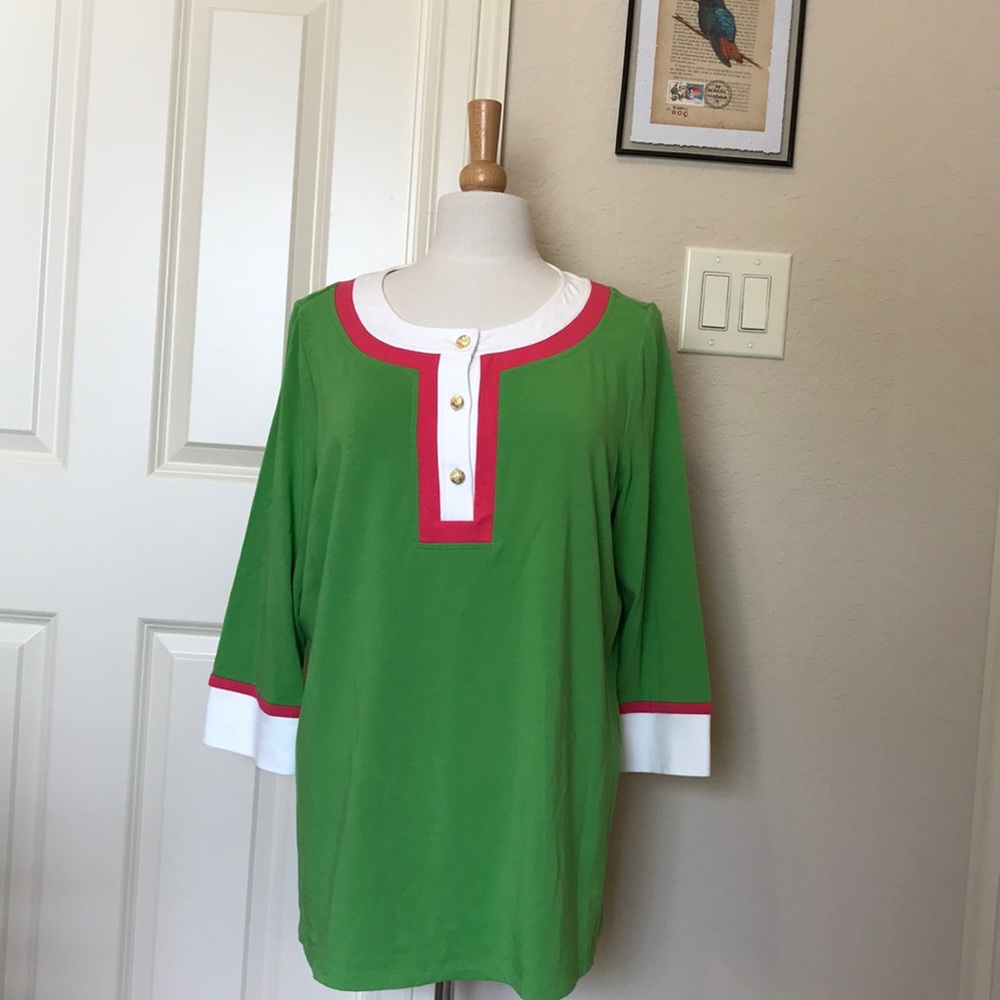 Talbots Woman Petites knit top Sz 1XP